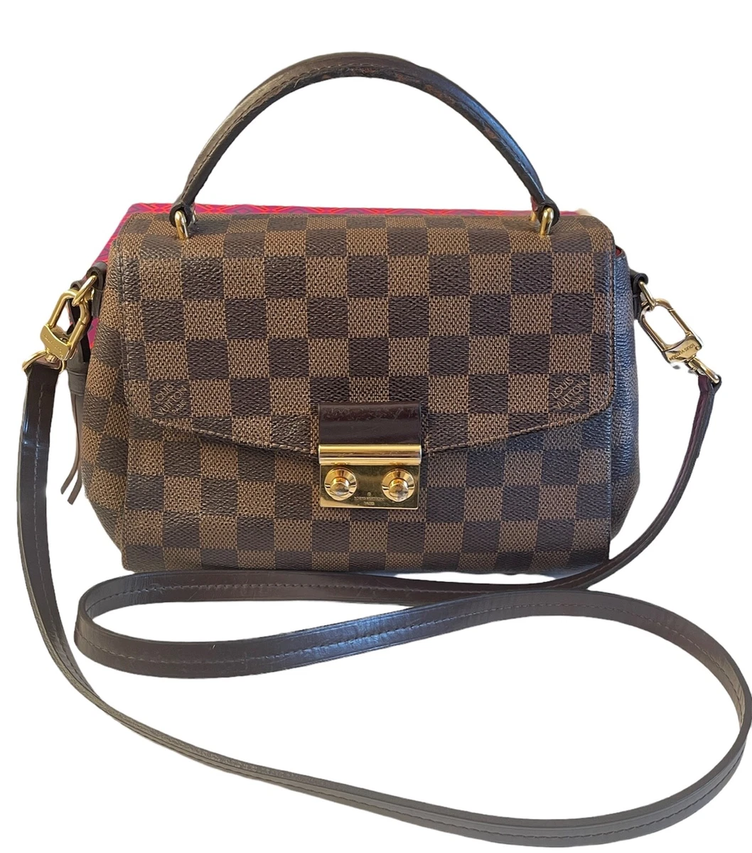 Louis Vuitton Croisette Damier Ebene Crossbody Bag