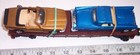 MTH PENNSYLVANIA RRR Flat Car w/ Die-Cast MB Diesel & Ford Thunderbird in O/O-27 — photo 1