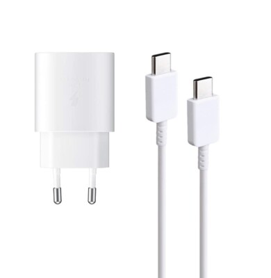 Ladekabel USB C 25W passt für Samsung Galaxy TA800 S21 Ultra Schnell Ladegerät 