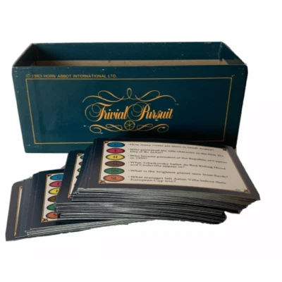 Trivial Pursuit Question Cards x100 (600 Questions in total) Choose Your Edition - Image 1 of 4