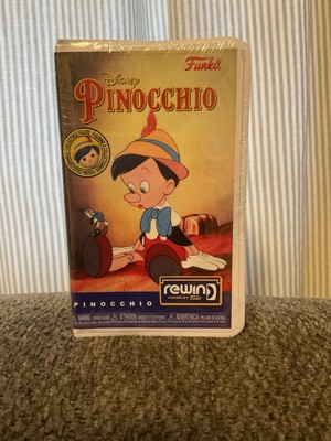 FUNKO Rewind VHS Disney PINOCCHIO Collectible Figurine SEALED Find The Chase