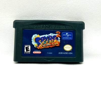 Spyro 2 Season of Flame Nintendo Game Boy Advance 2002 Game Cartridge Only