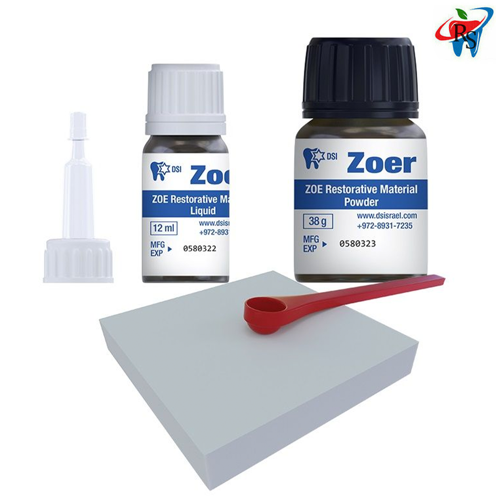 Dental ZOER Zinc Oxide Eugenol Cement Filling Set Sealer Root Canal