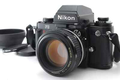 Near MINT w/Case,Hood] Nikon F3 HP SLR Film Camera Ai 50mm F1.2 