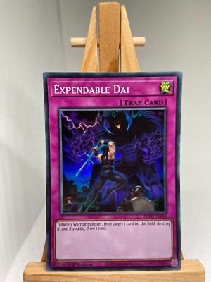 Expendable Dai - Super Rare 1st Edition LIOV-EN084 - NM - YuGiOh