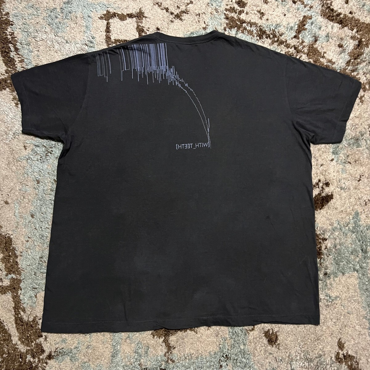Vintage Nine Inch Nails With Teeth Album Promo Shirt Size