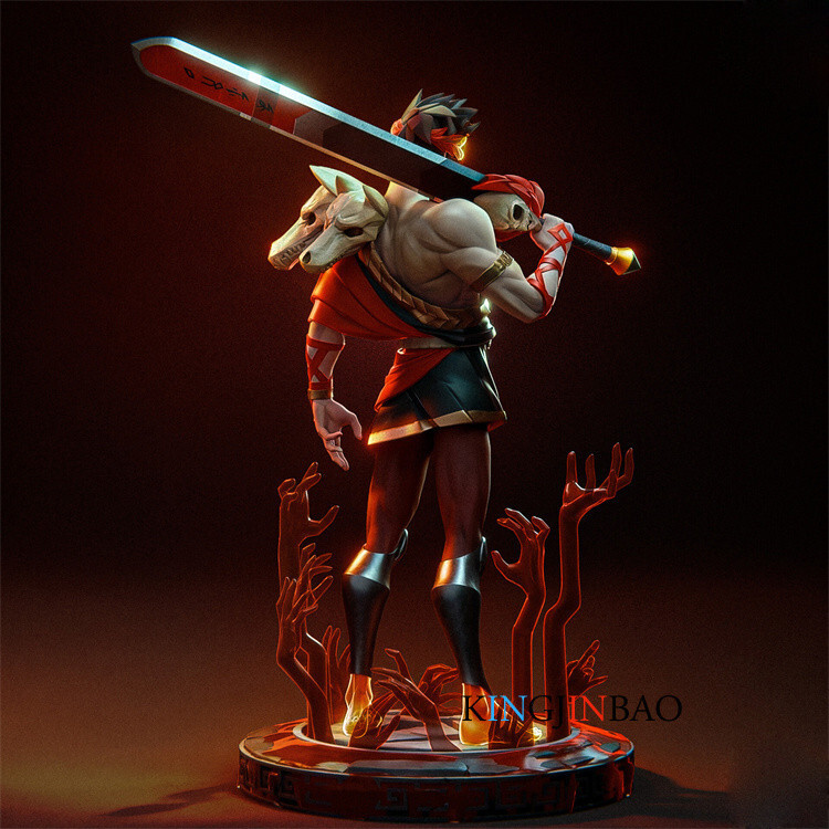 HADES Zagreus フィギュア 3D Print 1/8 1/6 Scale Zagreus HADES Unpainted Resin GK