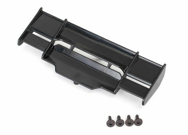 Traxxas Part 6721 Wing Rustler 4X4 black 3x8mm FCS New in pa