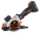 WEN 20604 20V Max 4.5-Inch Cordless Mini Circular Saw w/2Ah Battery and Charger