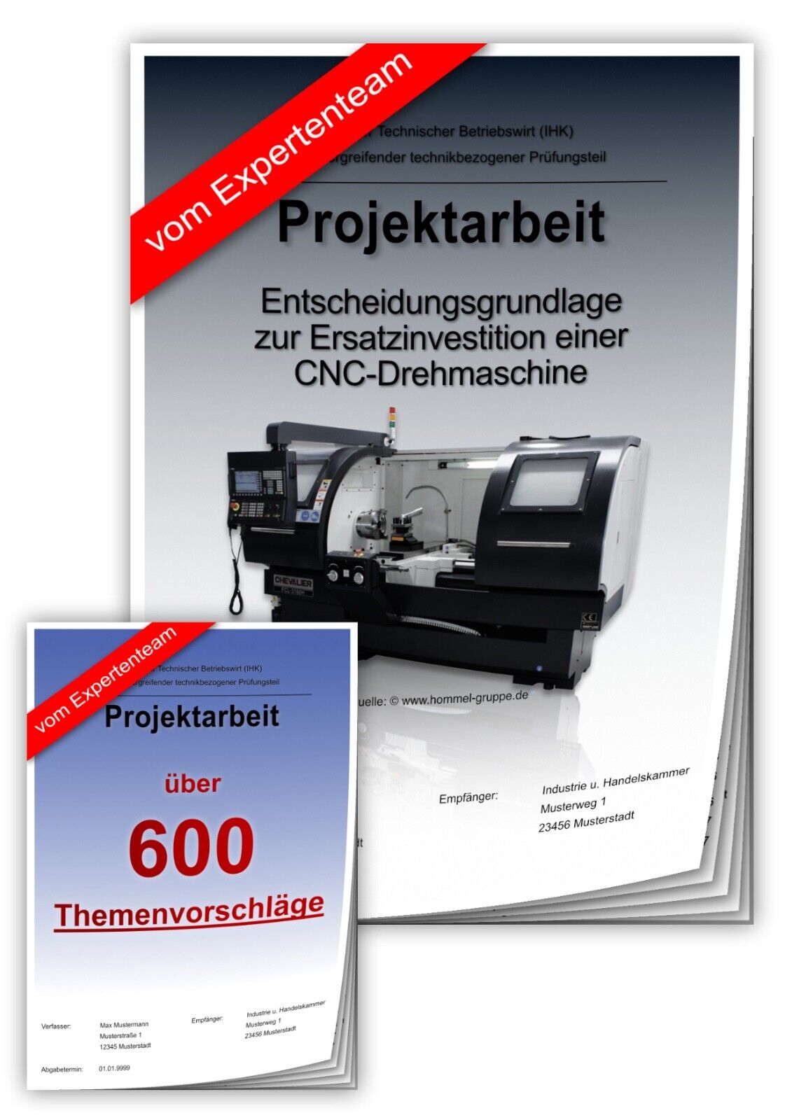 Technischer Betriebswirt TBW Projektarbeit Präsentation IHK CNC Investition 