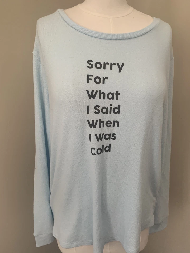 Marca+Modelo Suave Acogedor Regalo de Vacaciones Pijama Top Grande Nuevo Nordstrom Foto 2 de 4