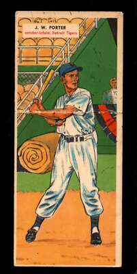 1955 Topps Double Header #9 J.W. Porter/Thornton Kipper VG