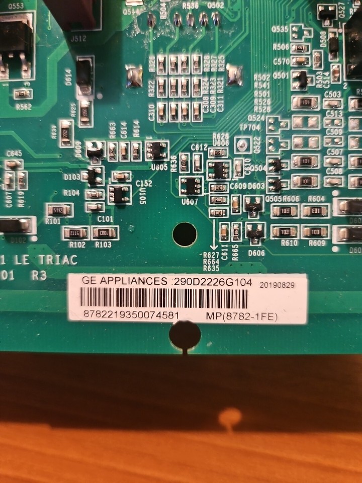 Ge Washer Control Board PN 290d2226g104 eBay