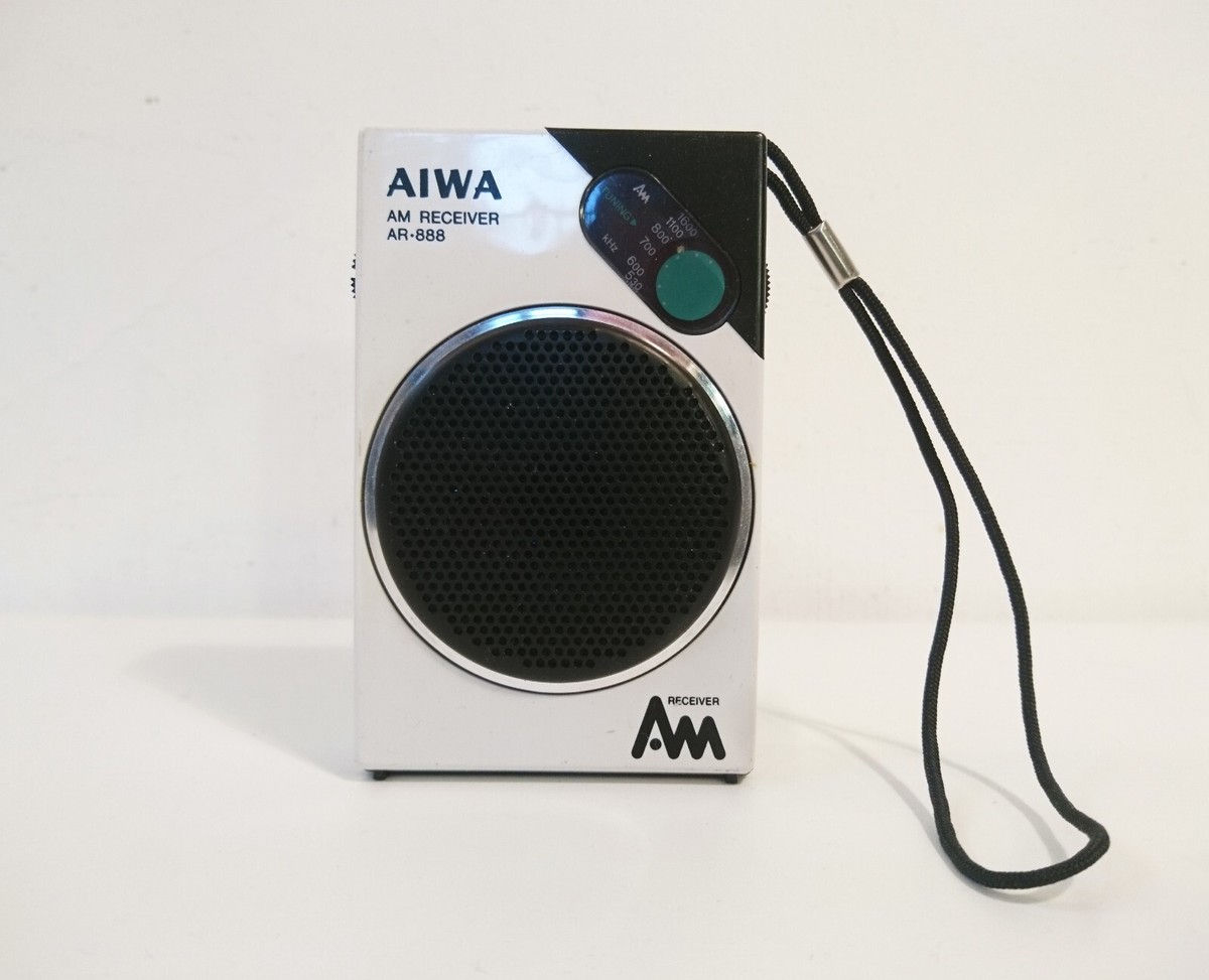 AIWA AR-888 AM Receiver, Vintage Pocket Radio, Portable Radio