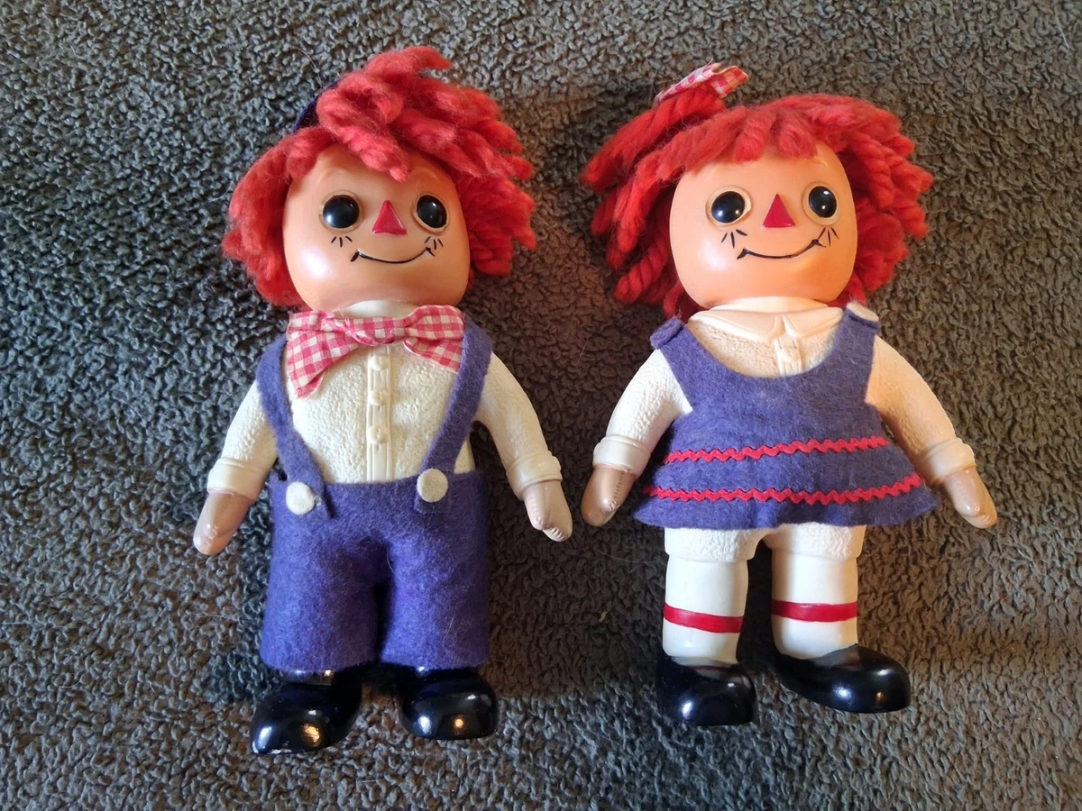 Raggedy D's Miniatures Ann and Andy Bank Indiana Collectible