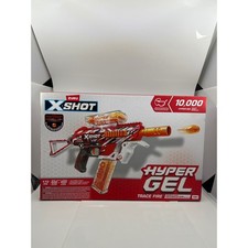 Zuru X-Shot Hyper Gel Trace Fire Toy Splatter Blaster 10000 Pellets New 36621