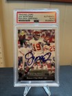1995 Upper Deck Joe Montana #111 Chiefs on card auto PSA/DNA Authentication!