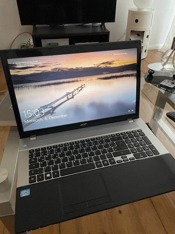 Acer Laptop, Schwarz - Bild 2 von 4