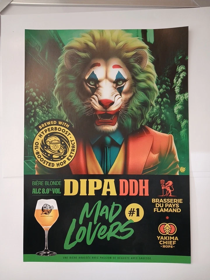 Affiche : DIPA DDH - MAD LOVERS #1 JOKER / Br. du Pays Flamand - France - Photo 1/1