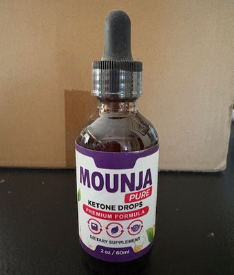 Mounja Pure Ketone Drops, 2 Oz, Dietary Supplement - Exp: 01/2027
