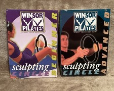 Winsor Pilates DVD Sculpting Circle Advanced  Beginner Lot Of 2 New Sealed
