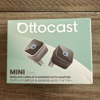 OTTOCAST Mini Slim, 2026 Upgrade 2in1 Wireless CarPlay & Android Auto Adapter