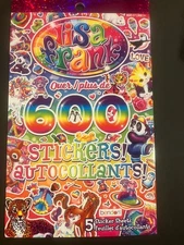 Lisa Frank Sticker Book Over 600 Stickers Pegasus Animals Hearts Food