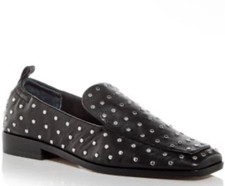 NEW Dolce Vita Beny Stud Black Studded Loafer Shoes 5.5