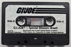 1986 Vintage G.I. GI Joe 3.75 ARAH Special Mission Brazil Audio Cassette Tape