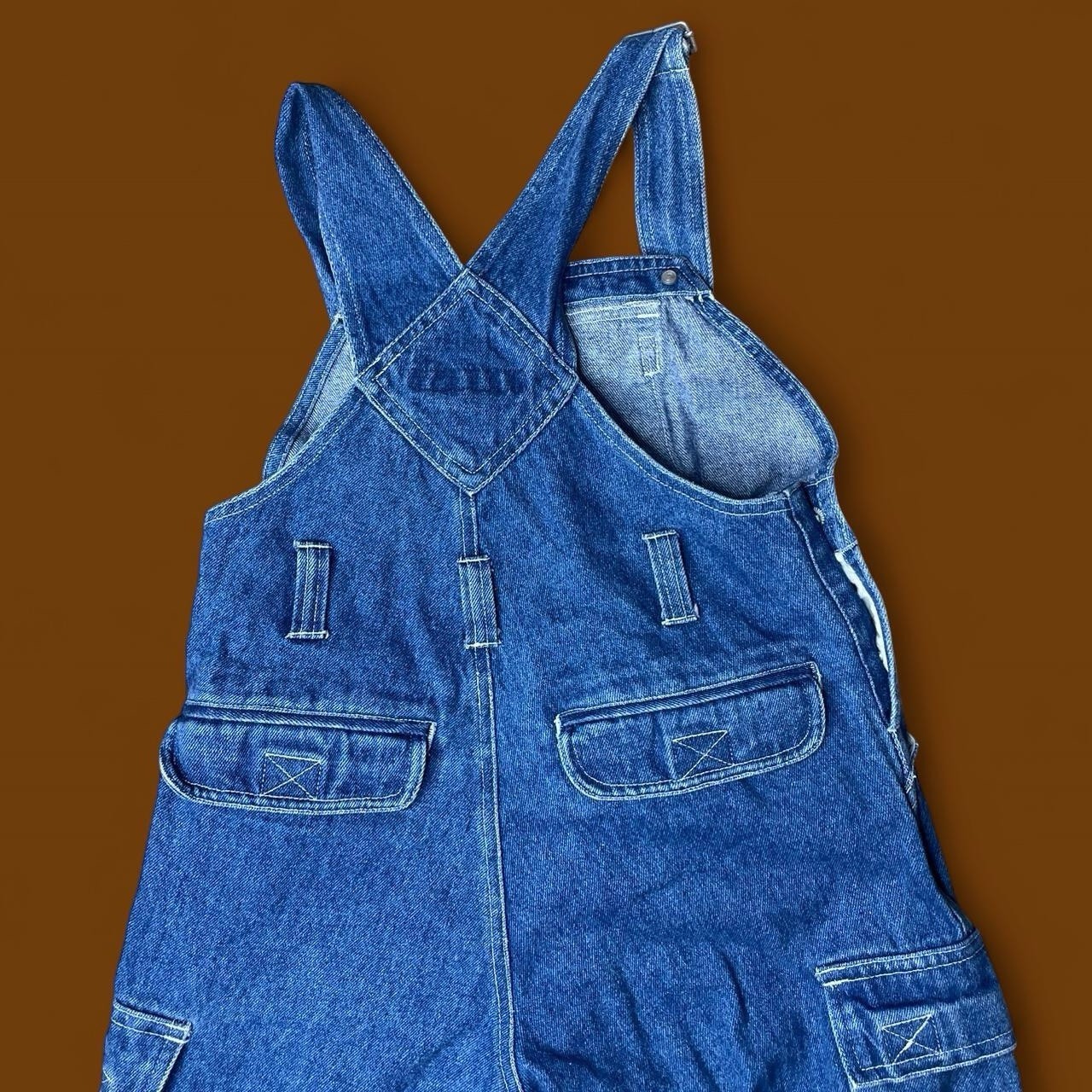 Vintage Youth Boys 12 ZIP OFF CONVERTIBLE PANTS+SHORT Overall Kid Cargo Wide Leg image 6