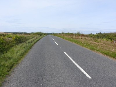 Photo A2 New England Bay Port Logan View along the A716 direction of Str c2010