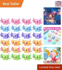 150 Miniature Axolotl Figures in Resin - Exquisite Decorations for Any Occasion