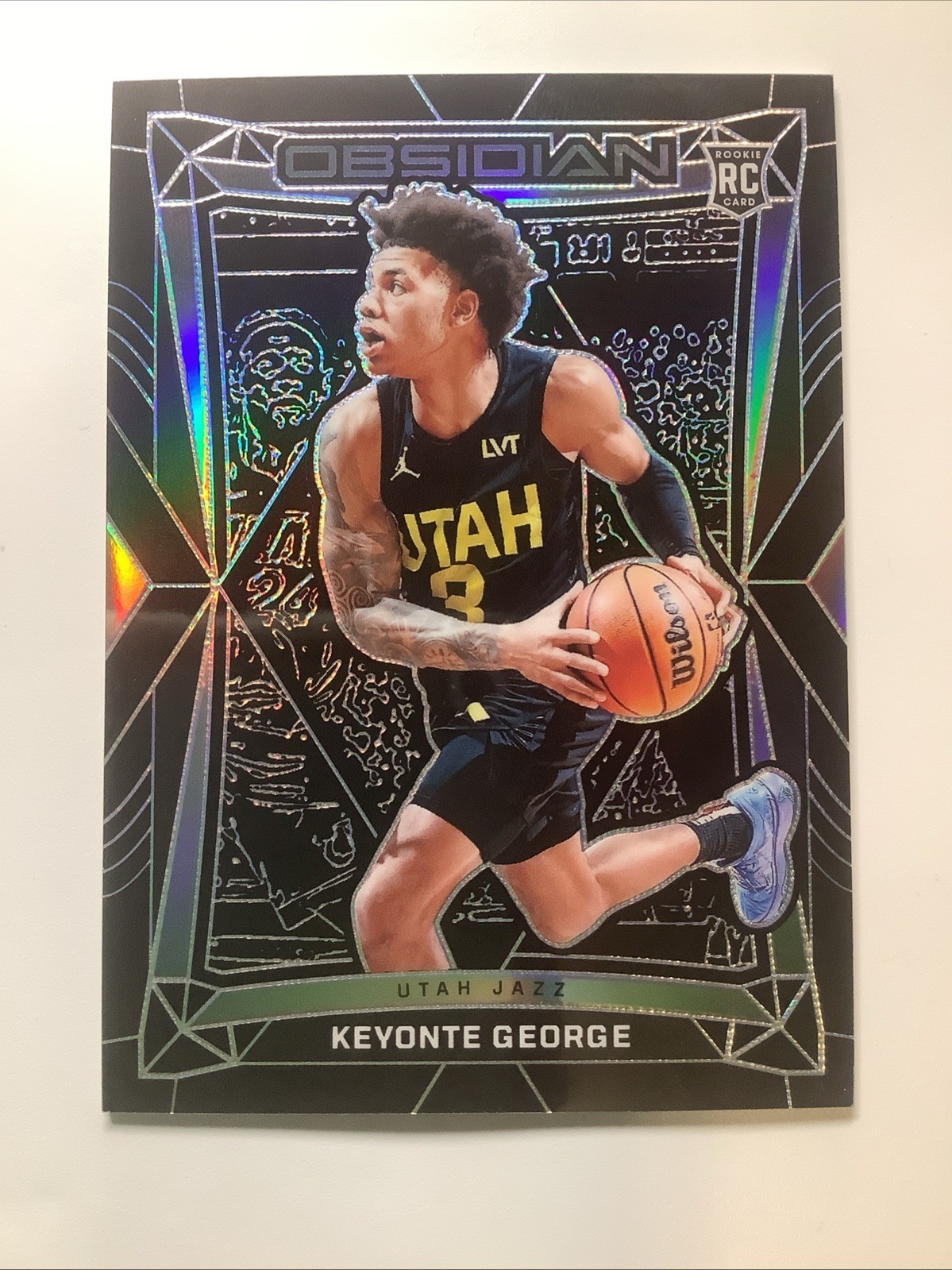 2023-24 Panini Obsidian - Keyonte George #35 (RC) Utah Jazz
