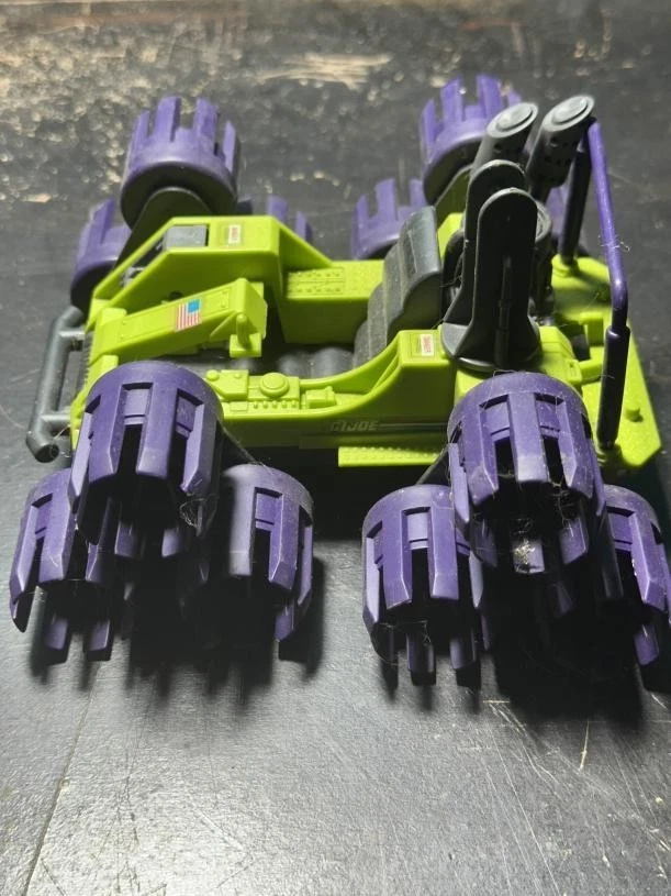 Figura de acción de colección Swampmasher vehículo GI Joe Cobra 1988 Hasbro 1987 Foto 4 de 4