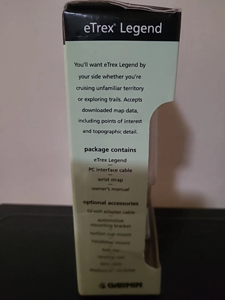 GARMIN E TREX LEGEND PERSONAL NAVIGATOR 010-00256-05 hunting fishing - Image 2 of 4