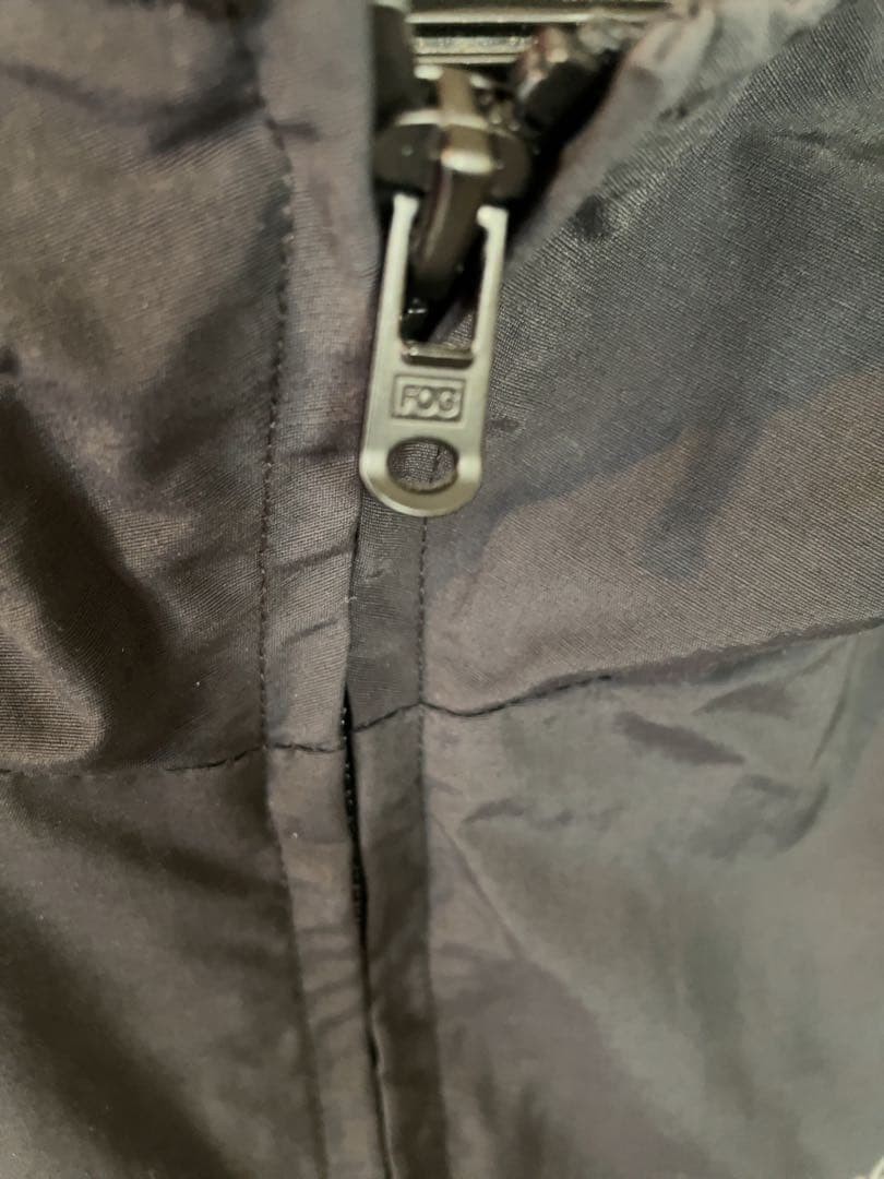 FOG ESSENTIALS Nylon Jacket Black Reflective Stri… - image 6