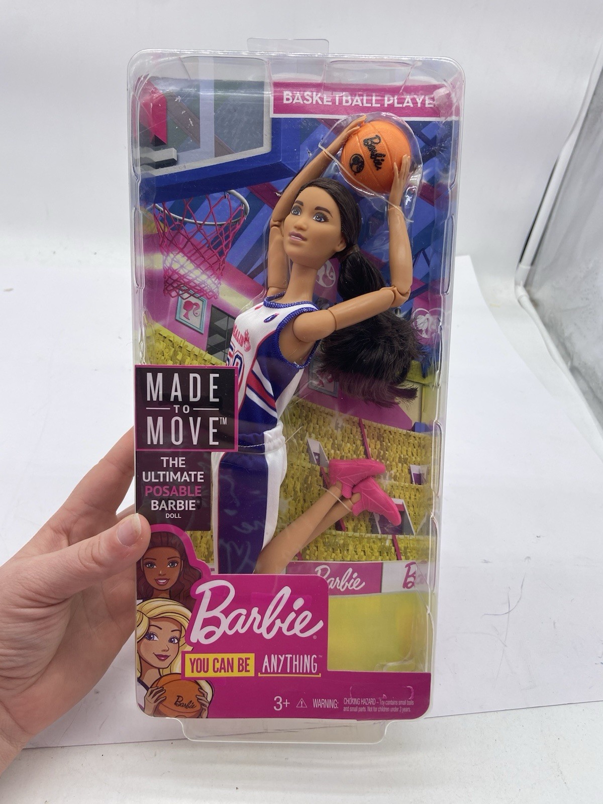 BARBIE YOU CAN BE ANYTHING #59 BASKETBALL PLAYER MADE TO MOV