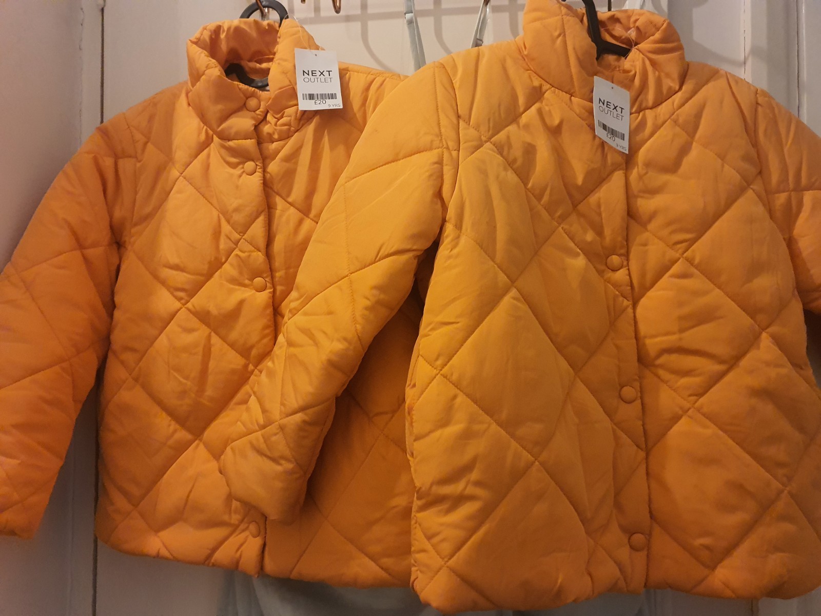 Twin Puffer Jacket for Kids Boys Girls Warm Padded Coat for 9 Years Old