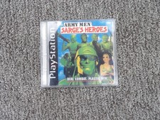 Army Men Sarge's Heroes - Sony PlayStation 1 (PS1) PSX Game no manual