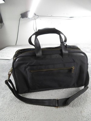 Nomad Lane Black 17'' Laptop Bag Soft Case Travel Briefcase Bento USB Hub