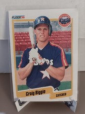 Craig Biggio 1990 Fleer #224 Houston Astros