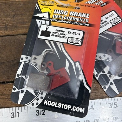 Kool-Stop Disc Brake Pads Shimano BR-RS505/805 Red Semi-Metallic