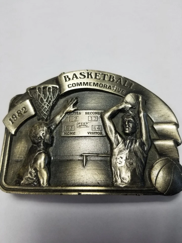 Basketball Belt Buckle Brass Ventage By Arroyo- USA  Great Christmas Gift Idea - Image 2 of 4