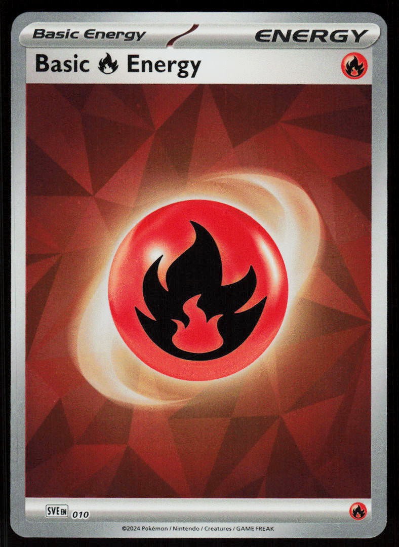 Basic Fire Energy 010 Scarlet & Violet Energies Pokemon Near Mint