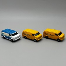 Vintage Corgi Juniors Chevy US Van Job Lot British Telecom & Gas Diecast R16