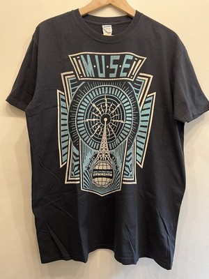 Muse T Shirt 2016 Tour Birmingham Arena XL Band Black Tour Dates UK