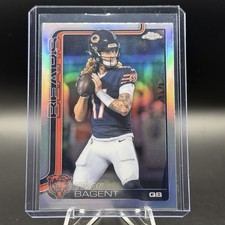 2025 Topps Chrome Tyson Bagent Refractor Chicago Bears #54
