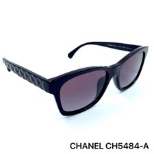 CHANEL CH5484-A Red Black Acetate Sunglasses AsianFit