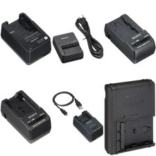 SONY Battery Chargers BC-QM1, BC-QZ1, BC-TRV, BC-TRW, BC-TRX, BC-VM10 Japan