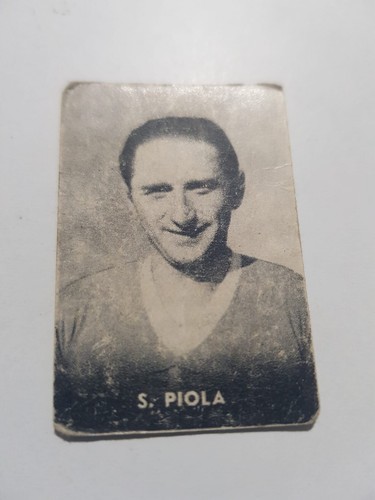 Figurine Originale Piola – Nazionale Italiana – Années 30 – Bon état